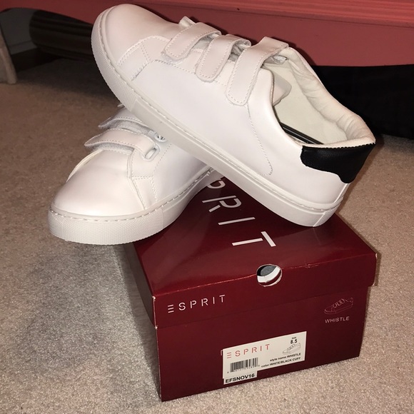 esprit white sneakers